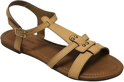 t strap sandals amazon