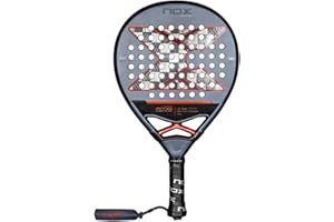 Padel Racket AT10 Genius 18K Alum by Agustin Tapia 2025 | Luxury Teardrop Pala Padel | Enhanced EOS Flap & NOX Custom Grip Technology Dual Texture Spin Control Advanced paddle racket Elite Performance