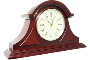 BEDFORD CLOCK COLLECTION Clock Collection Redwood Mantel Clock with Chime