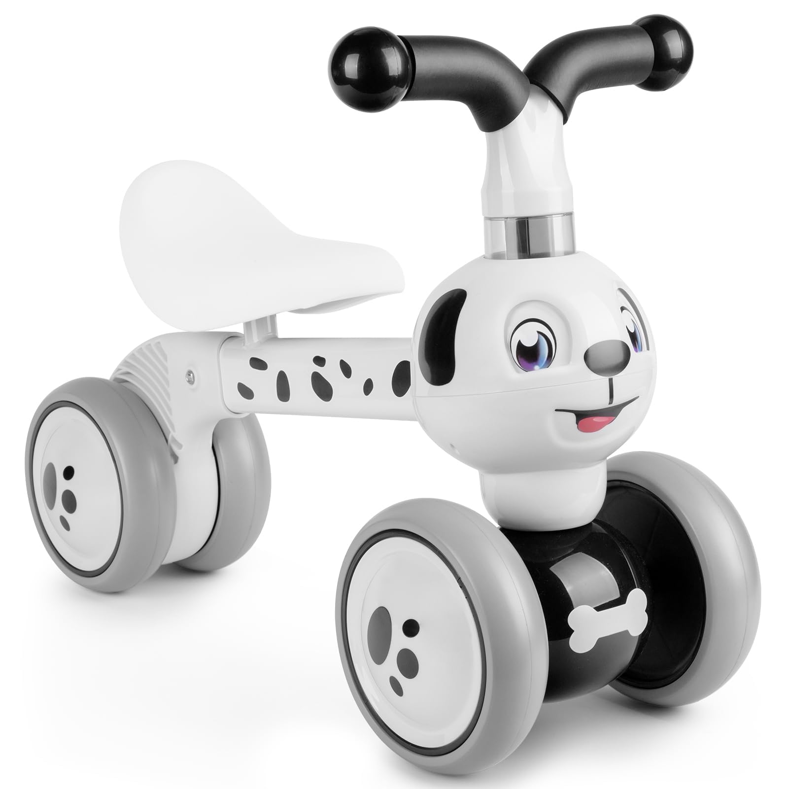 XIAPIA Baby Balance Bike 1 2 3 Years Old Boys Girls Toddler Ride on Toys for 1 Year Old Baby Trike Garden toys 1 st Birthday Gift for Girls Boys Bike Walker No Pedals (Spot Dog)