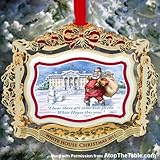 1 X 2011 Official White House Christmas Ornament - President Theodore Roosevelt