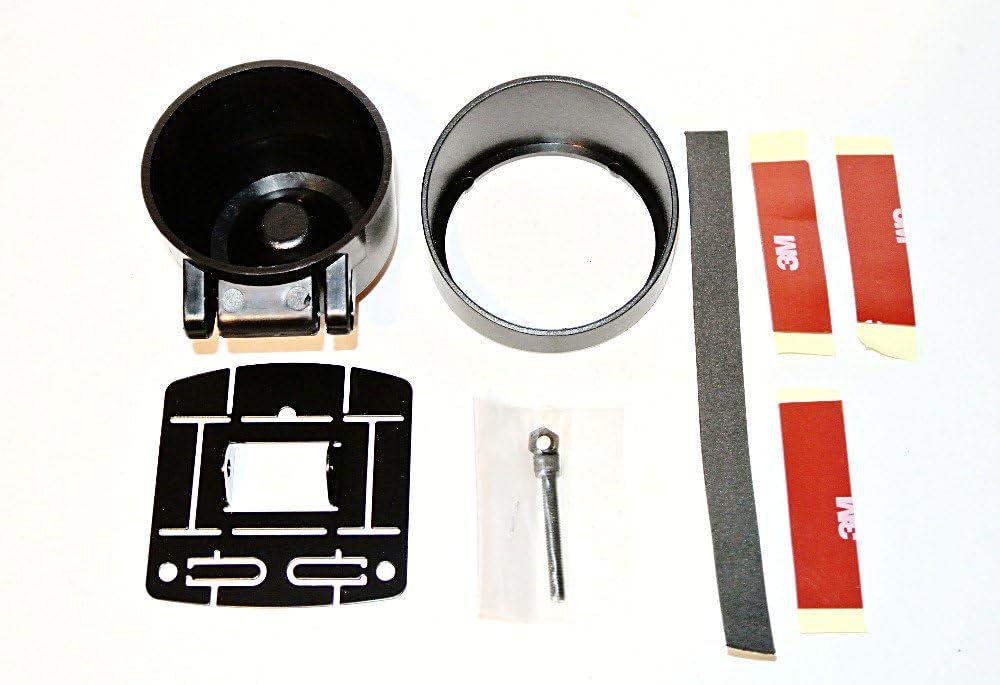 Defi Style Gauge Pod Meter Mounting Cup w Visor 52mm 2 1/16
