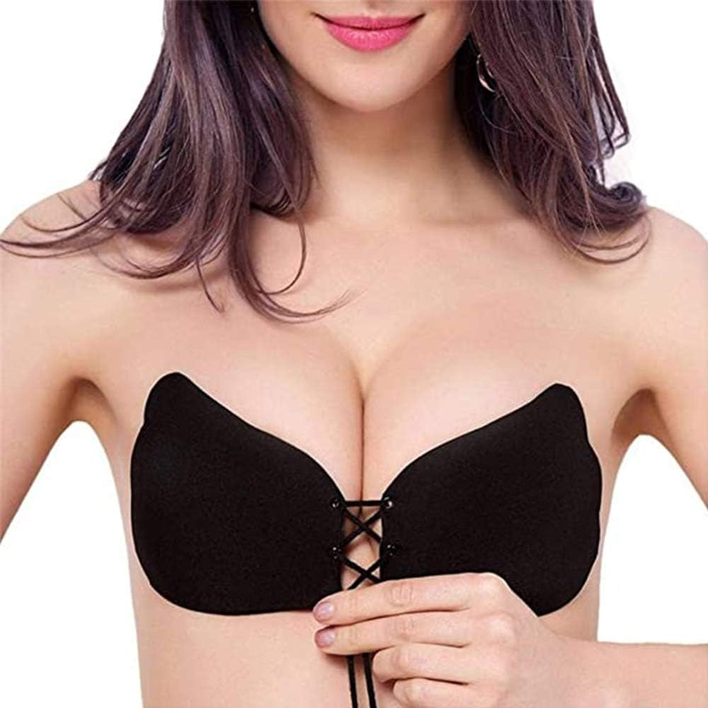 shangji Invisible Adhesive Bra Pads Push Up Breast Lift Cover Bra
