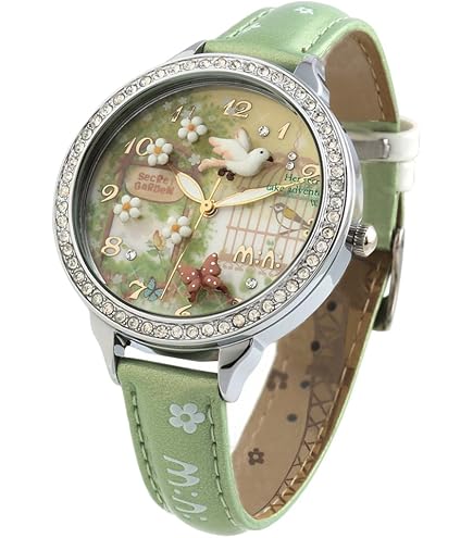 Floral-Shaped Creative Gold Quartz Watch Lightweight Leather Band Elegant Dress Gold Square Watch with Leather Strap | Meave & Ivy main image 3