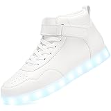 APTESOL Unisex LED Shoes High Top Light Up Sneakers