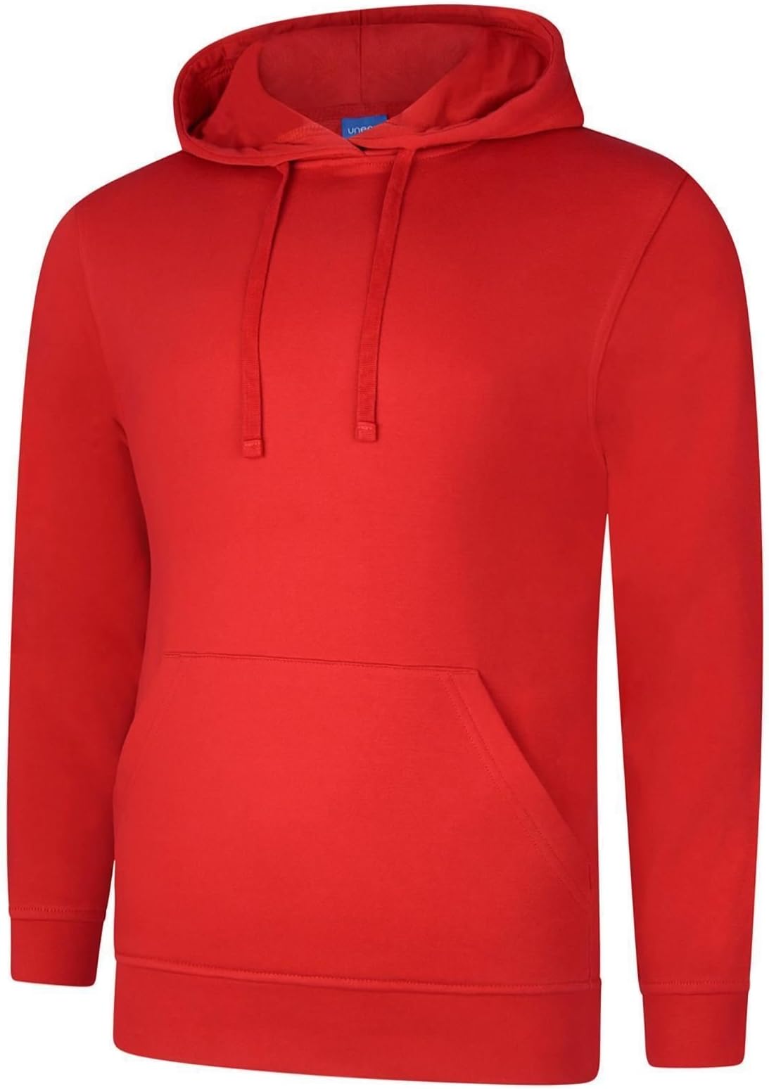 Mens Fleece Hoodie Pullover Sweatshirt Plain Overhead Hooded Top Gym Sports Joggers Hoody Casual Work Wear Jacket UK Size S-5XL