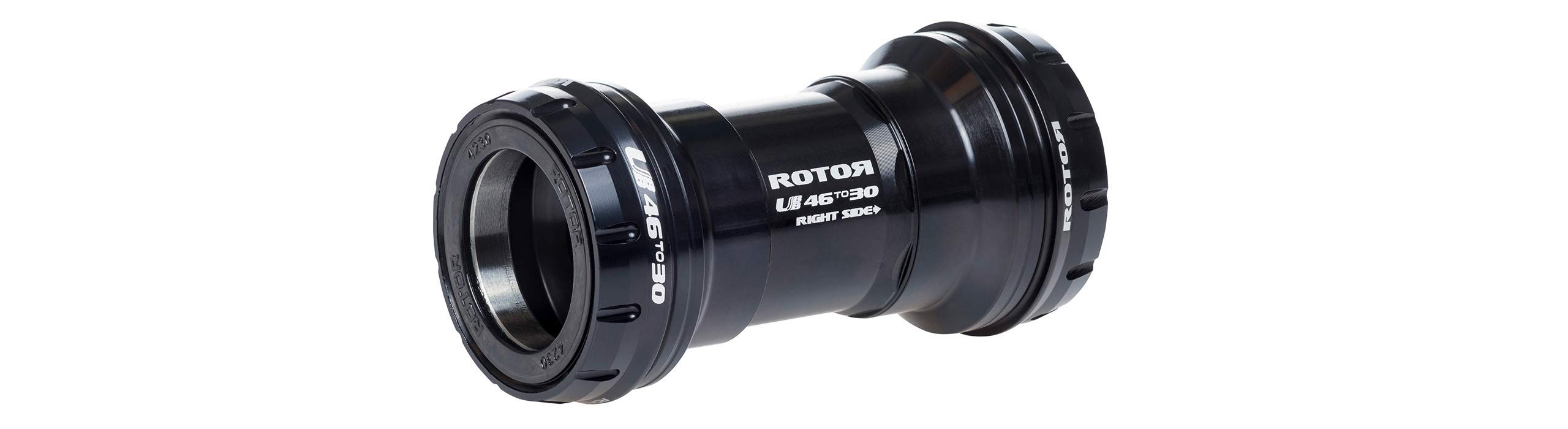 Rotor UBB4630 BBRight Steel Unisex Adult Bottom Bracket, Black, Regular