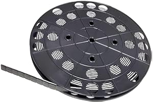 Counteract SAWW-B12R Steel Adhesive Wheel Weights Roll - 704pc - 176oz (Black Powder Coated, 1/4oz)