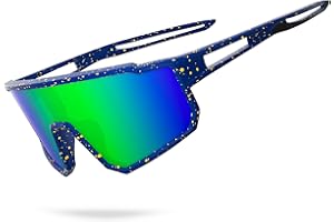 Derowern Kids Baseball Polarized Sunglasses Sports TR90 Lightweight Frame Sun Glass for Boys Girls Age 6-14 Softball Cycling