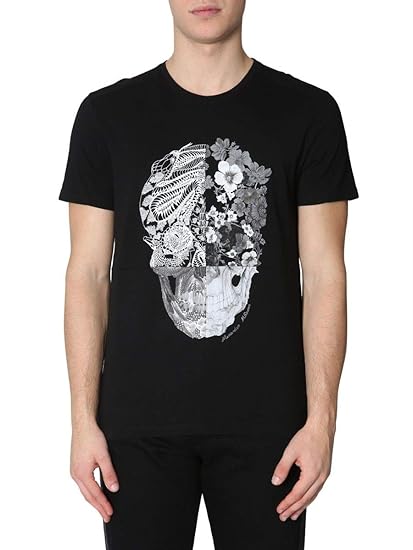 t shirt alexander mcqueen uomo