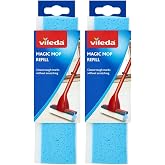 Vileda Magic Mop Refill, Blue, Pack of 2