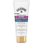 Gold Bond Age Renew Retinol Overnight Body & Face Lotion, 198g Tube, Visibly Tightens & Firms Skin, Hydrates & Moisturizes Fa