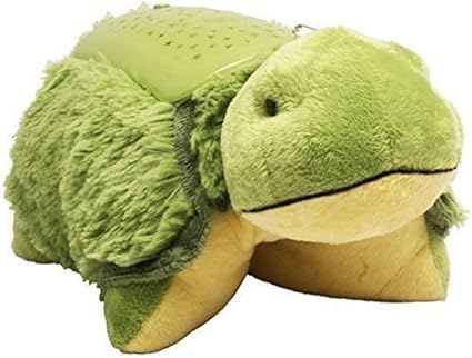 Amazon Com Pillow Pets Dream Lites Tardy Turtle Toys Games