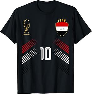 Iraq Flag Iraqi Pride Lovers Retro T-Shirt