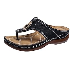Black Sandals Women Wedge, Womens Sandals Platform
