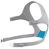 F20 Full Face Replacement Headgear for ResMed AirFit/AirTouch Head Strap, Headgear Replacement Straps for ResMed Airfit F20 Full Face Mask - Large, Blue (1 Pack)