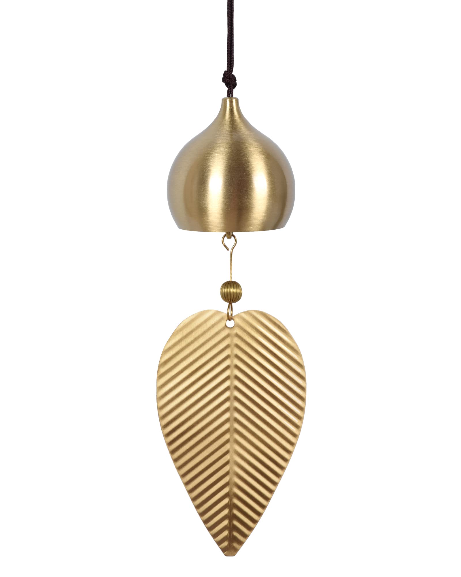 Small snail Japanese Wind Chime Vintage Copper Windbell Hanging Ornament Indoor Outdoor Decoration Classic Retro Decor Windchimes for Walkway Garden Yard Patio, Waterdrop