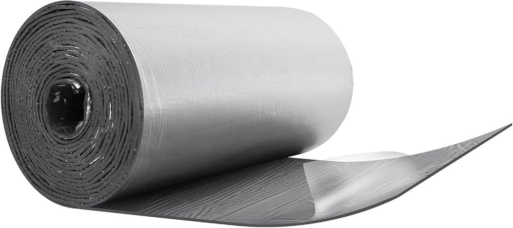 Dripex 10mm Aluminium Foil Insulation Thermal Soundproof Heat Reflector Camper