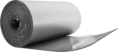 Dripex 10mm Aluminium Foil Insulation Thermal Soundproof Heat Reflector Camper