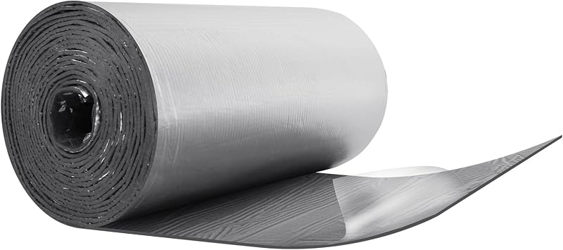 Dripex 10mm Aluminium Foil Insulation Thermal Soundproof Heat Reflector Camper