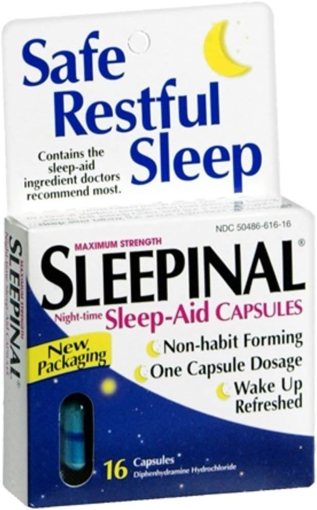 Sleepinal Capsules 16 Capsules (Pack of 12)