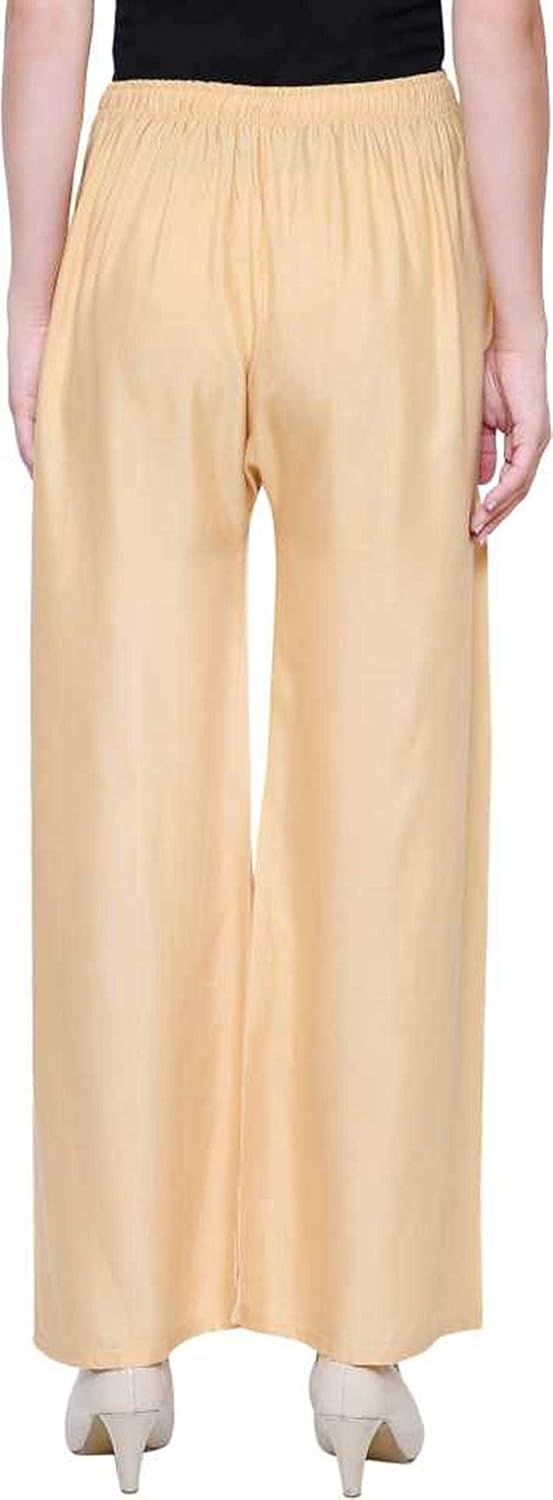 yugvaastra women's rayon plazo free size