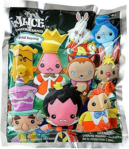Disney's Alice in Wonderland 3-D Figural Foam Keyring Blind Bag