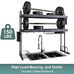 MAJALiS 3 Tier Extra Large Stainless Steel