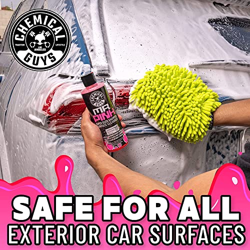 Chemical Guys Mr. Pink Foaming Car Wash Soap (Works with Foam Cannons, Foam Guns or Bucket Washes) Safe for Cars, Trucks, Motorcycles, RVs & More, 3.79 L, Candy Scent