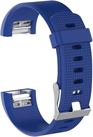 Asiproper Correa de Silicona para Fitbit Charge 2 (Color Azul ...