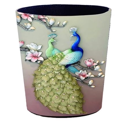 Amazon Com Ruiyif Trash Can Farmhouse Waste Basket Deskside