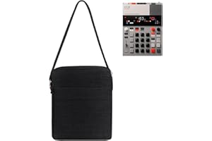 WEIGUZC Teenage Engineering K.O. II Soft Bag - Splashproof Protective Pouch for EP-133 K.O II Sampler, Synthesizer, and Drum Machine (Black)