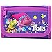 Trolls Dreamworks Character Authentic Licensed Children Trifold Wallet (Purple)