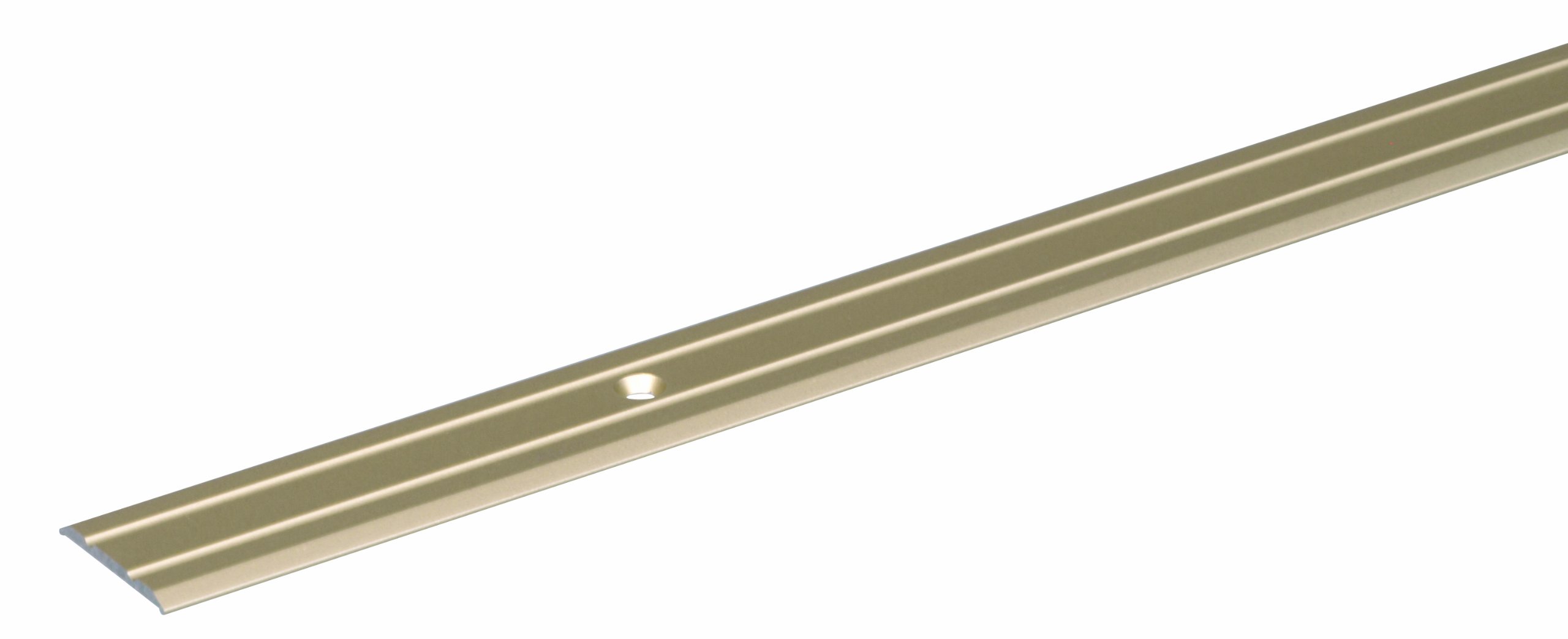 Transition Profile Bored Aluminium 900 x 38 mm sandfarbig eloxiert