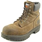 Timberland PRO Men's Direct Attach 6 Inch Steel Safety Toe Insulated Waterproof Industrial Work Boot, Brown, 9.5 Wide