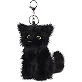 Apricot Lamb Cat Cute Keychain, Soft Stuffed Plush Keychain Toys for Kids' Backpack Purse
