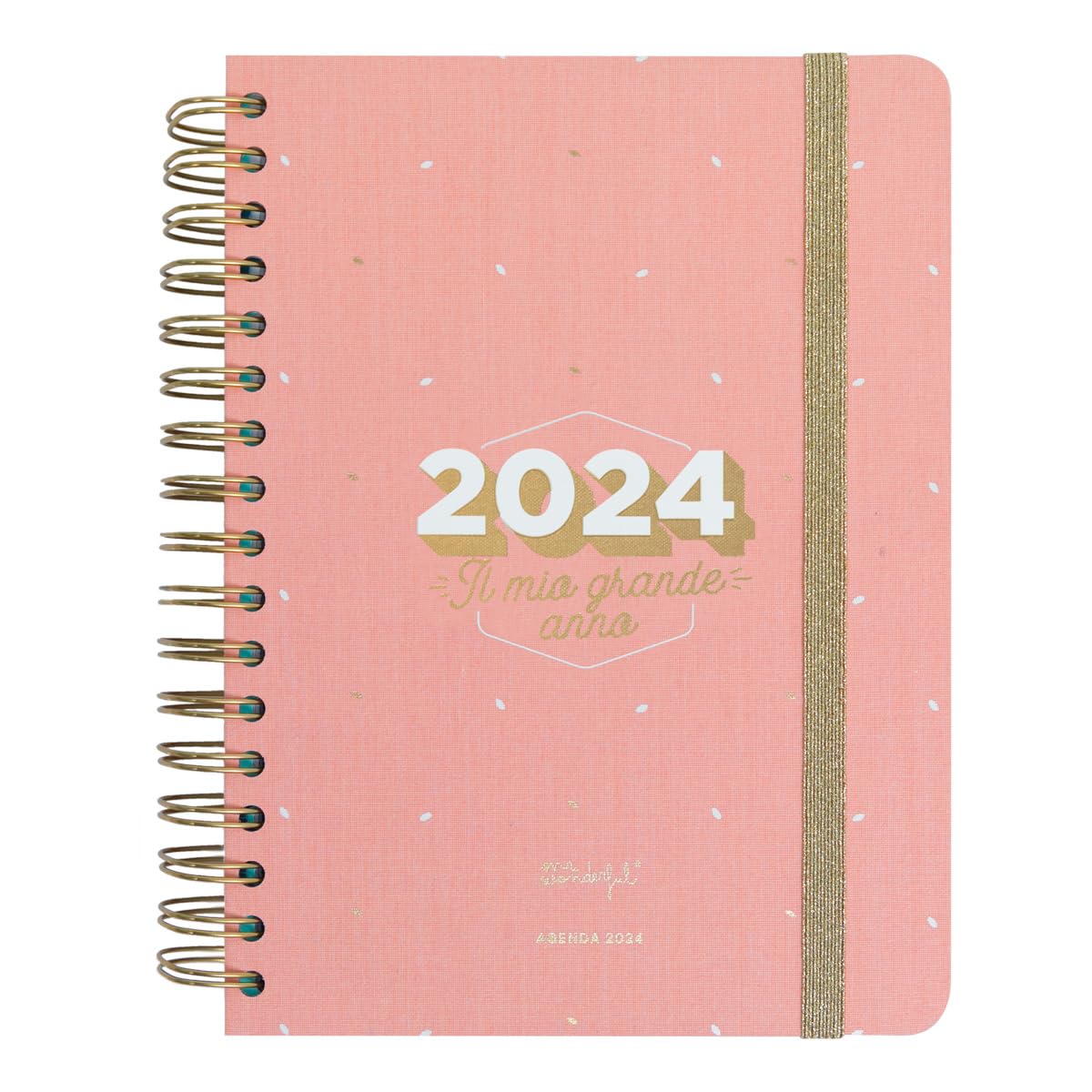 Mr.Wonderful Office 2024 Daily Diary - My Big Year 22.1 x 2.1 x 15.6 cm