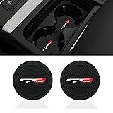 2 Pcs Black car Cup Holder Coaster Compatible with