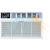Whirlpool 12,000 BTU 230V Through-the-Wall Air Conditioner with Supplemental Heat, Dehumidifier and Remote, Wall AC Unit for 