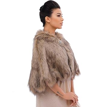 Fur shawls online Clearance
