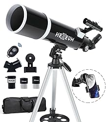 Telescope for Adults & Beginner Astronomers - 80mm