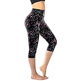 Walifrey Capri Leggings for Women, Buttery Soft High Waisted Leggings for Gym Yoga Workout