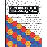 Geometric Patterns Adult Coloring Book