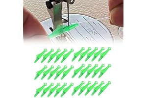 MOONBOAT Fish Mouth Sewing Machine Needle Threader, 2024 New Automatic Sewing Needle Threader, Fish Type Needle Threader,Upgrade Quick Sewing Machine Loop, Easy Selfthread Needle Threaders Tool(5pcs)