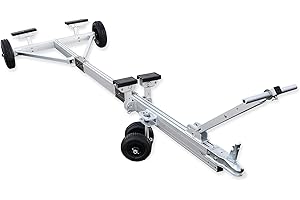 Seamax Deluxe New Aluminum Portable Boat Carry and Launching Hand Dolly Set
