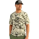 Nomad Men's Standard Mirage Long Sleeve Crew, Performance Hunting Shirt, Moss 2.0