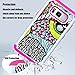 Samsung Galaxy S8 Plus Case,Berry Accessory Studded Rhinestone Crystal Bling Hybrid [ Dual Layer ] Armor Case Cover for Samsung Galaxy S8 Plus 2017 - Colorful Flowers