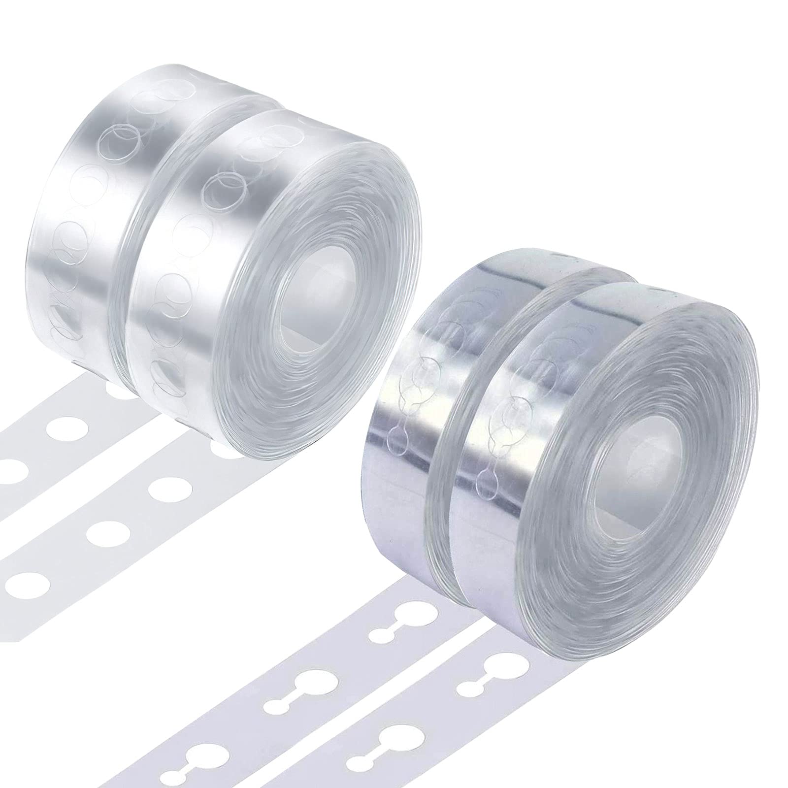 KkaFFe Balloon Arch Kit, Balloon Arch Tape, Balloon Tape Strip, Balloon Garland Decorating Strip Kit, for Party Wedding/Birthday Decorations (transparent color)