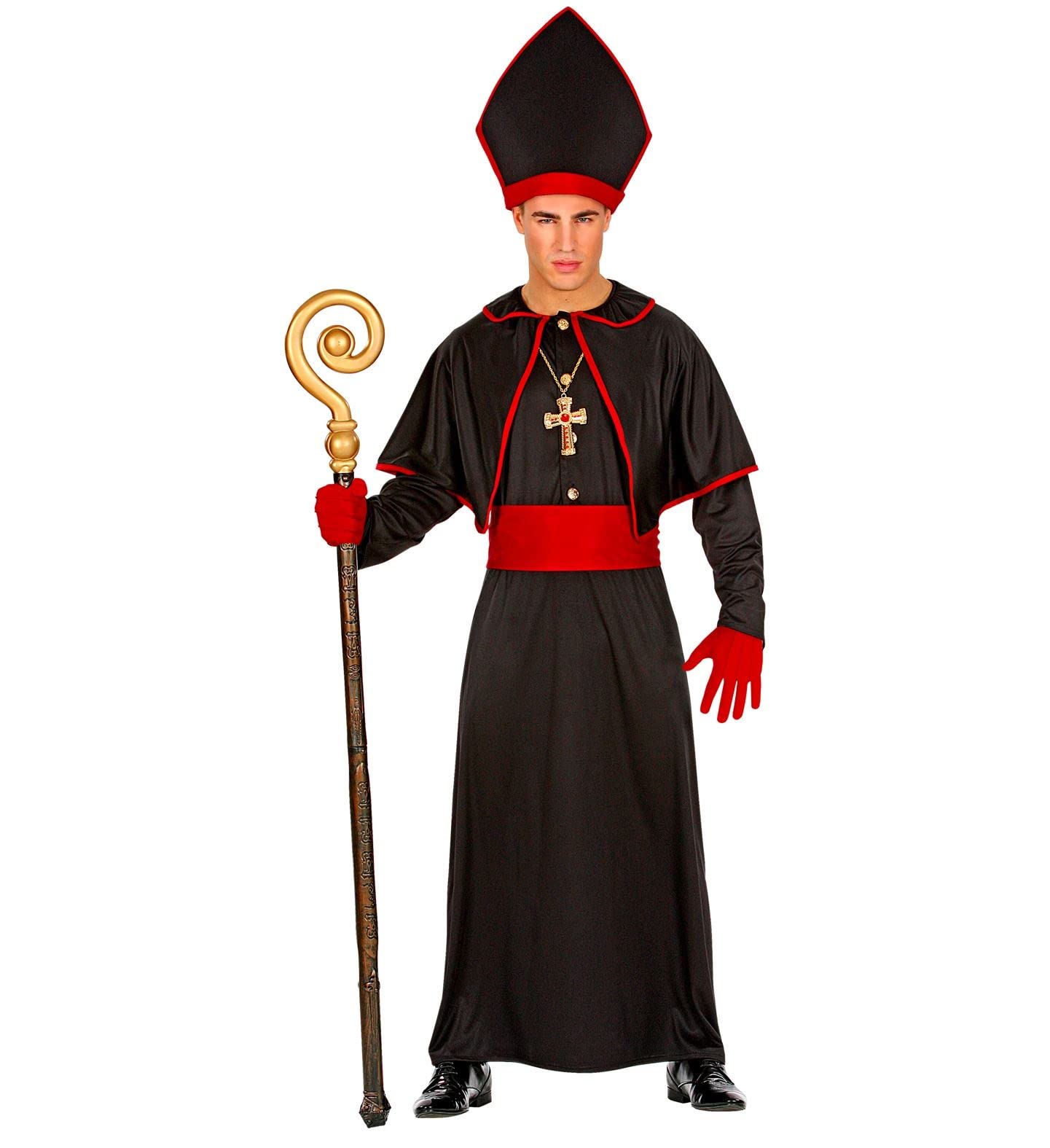 W WIDMANN MILANO Party Fashion Bishop (robe with tippet, belt, hat) - (XXXL) — image 1