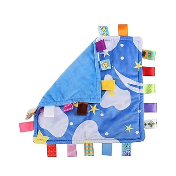 Baby Schlagworter Sicherheit Blanket Newborn Troster Sicherheitsdecke Decke Spielzeug Bestes Geschenk Fur Baby Boy Sternenhimmel Amazon De Baby